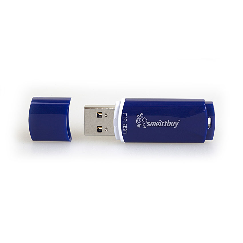 USB  64GB SMARTBUY Crown Blue USB3.0