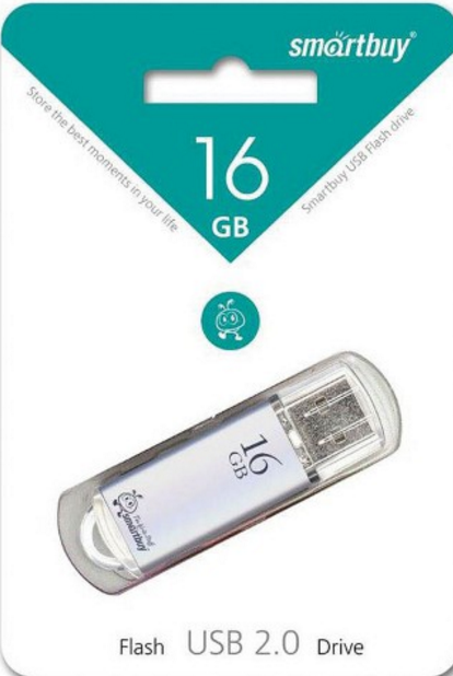 USB  16GB SMARTBUY V-Cut Silver