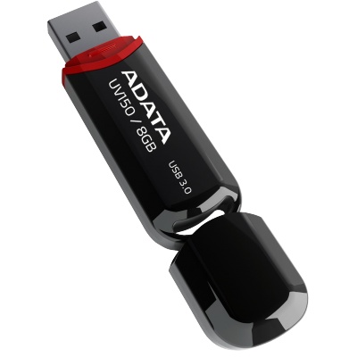 USB  8GB A-DATA UV150 BLACK USB 3.0