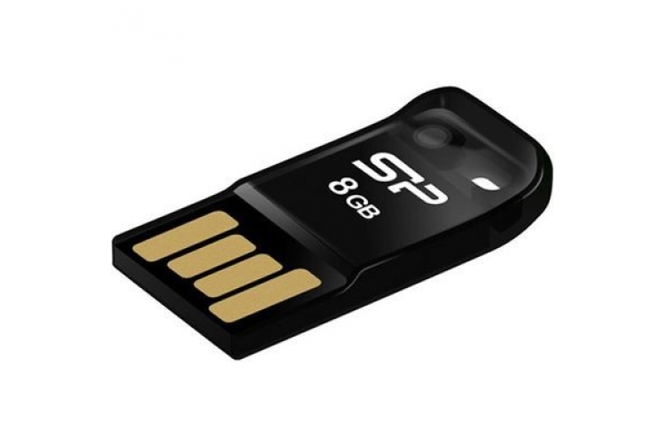 USB  8GB SILICON POWER Touch T02 Black