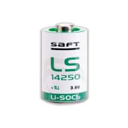 SAFT LS14250 3,6V Lithium 1/2AA made in France 50/250