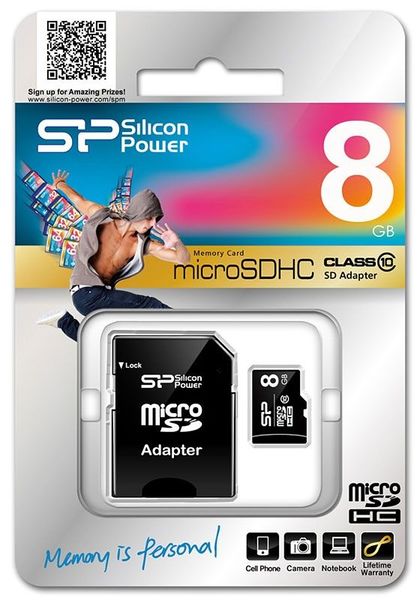  micro SDHC 32 Gb class10 SILICON POWER   SD
