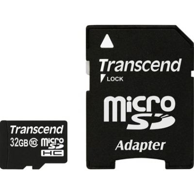   micro SDHC 32 Gb class10 TRANSCEND   SD