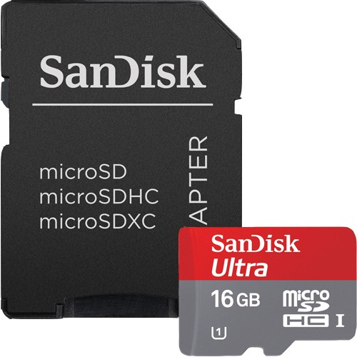   micro SDHC 16GB classs10 SanDisk Ultra IMAGING  SD
