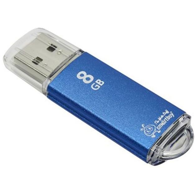 USB  8GB SMARTBUY V-Cut Blue