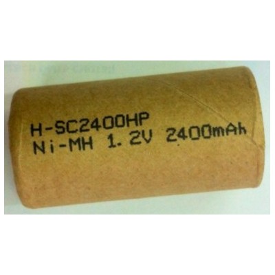 H-SC2400HP   NiMH 2400mAh 23,0*43,0mm