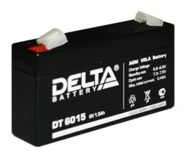  DELTA DT6015 6V 1.5Ah, 97x24x58mm