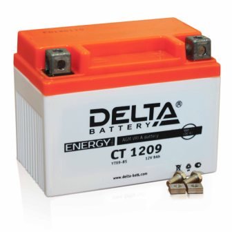  DELTA CT1209 12V 9Ah, 152x87x107mm; :  + - ;  YUASA: YTX9-BS