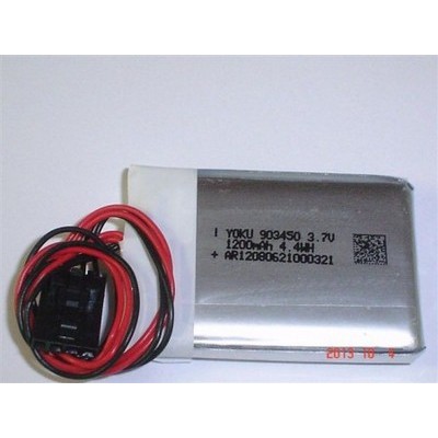 LP 903450 1600mAh 3,7V with PCM and connector JST AKIGA