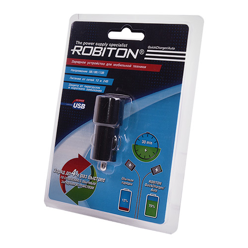  ROBITON QuickCharger + MicroUSB, 1