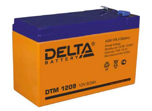  DELTA DTM1209 12V 8,5Ah, 151x65x100mm