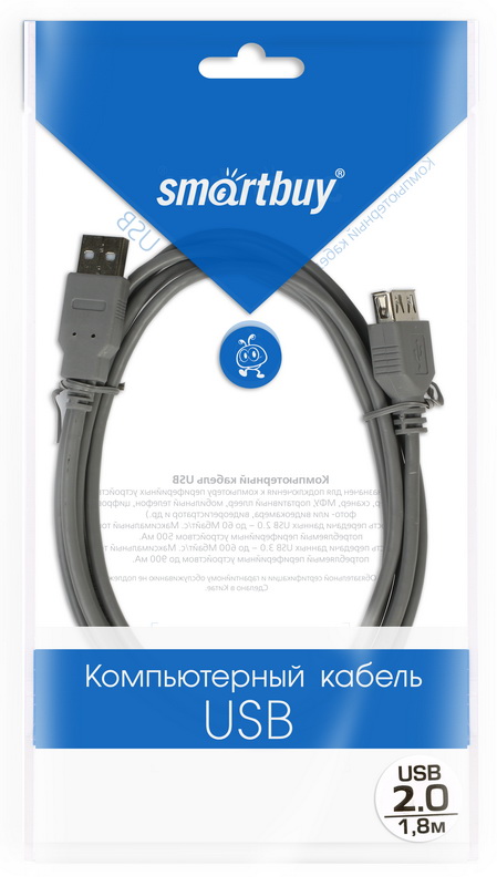 - SmartBuy USB2.0 AM  AF 1,8 K845 40