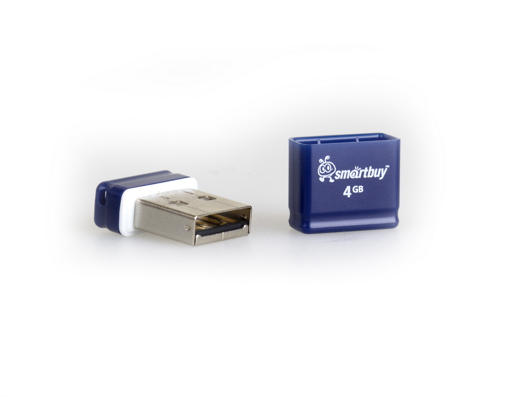 USB  4GB SMARTBUY Pocket series Blue