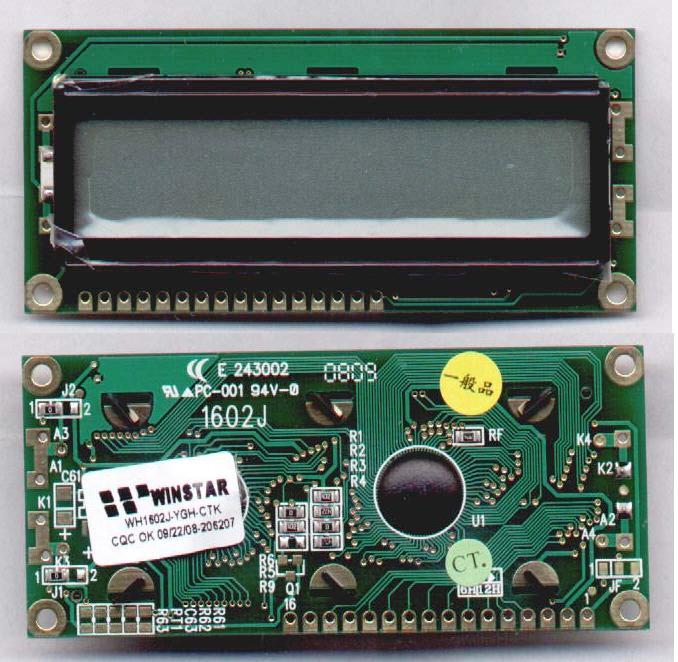 LCD  WH1602A-NGG-CT