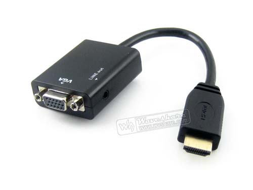  , ,   HDMI Male to VGA Female Cable 0.2m
