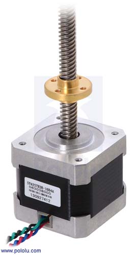   Stepper Motor with 28cm Lead Screw