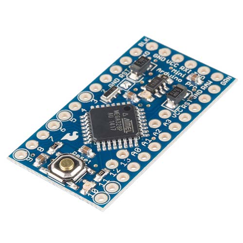  Arduino Pro Mini Atmega 168 - 3.3V/8MHz