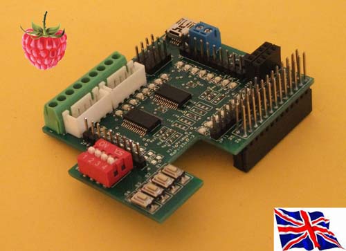     I2C 23017x2 & 2803x2 board for Raspberry Pi