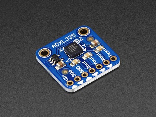, ,  ADXL335 - 5V ready triple-axis accelerometer [+-3g analog out]