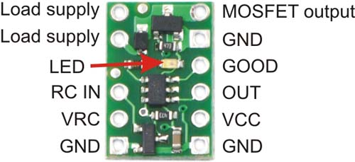 Управление питанием RC Switch Small Low-Side MOSFET Управление питанием RC Switch Small Low-Side MOSFET
