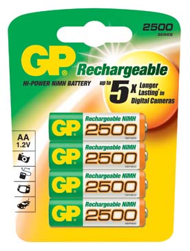 Аккумулятор NiMh ACC 1.2V 2500mAh; 250AAHC# Аккумулятор NiMh ACC 1.2V 2500mAh; 250AAHC#