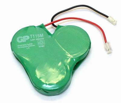 ACC/T 3.6V 320mAh T115M# ACC/T 3.6V 320mAh T115M#
