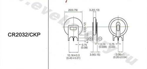    CR2032/CKP