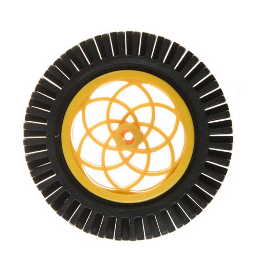  Rubber Wheel [Compatible with Servo & Motor]
