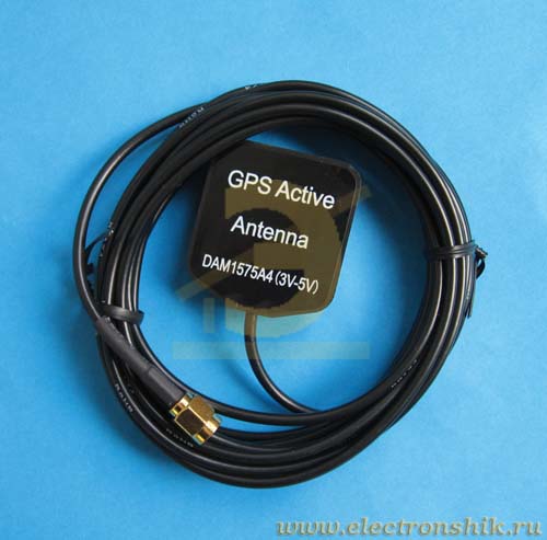 Антенна ANT GPS GP1-03000-02-6 SMA-M 3M Антенна ANT GPS GP1-03000-02-6 SMA-M 3M
