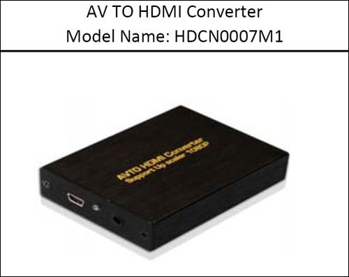 HDCN0007M1 -  AV  HDMI