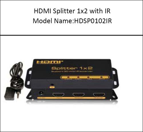 HDSP0102IR - HDMI  1  2   