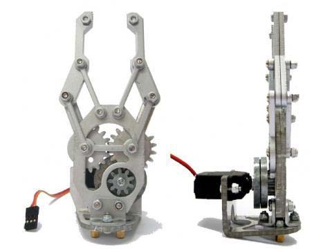    MK II robotic claw with servo motor