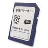  RASPBERRY-PI / PROG-4GB-SDCARD