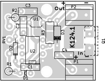 Радиоконструктор RP124.1M. Регулятор мощности с ШИМ I=10 A