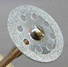 Диск алмазный напыленный, диаметр 22 мм, толщина 0,5 мм. Арт. AJF250-20H