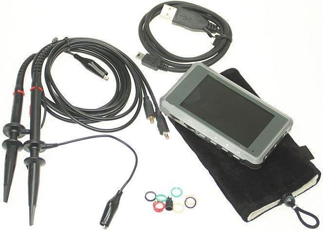 DSO QUAD (DS203). Цифровой карманный четырехканальный запоминающий осциллограф