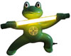 GE-4 Kungfu frog -      