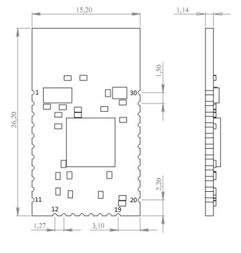 ZigBee - MBee-2.4-3.0-PCB-SOLDER