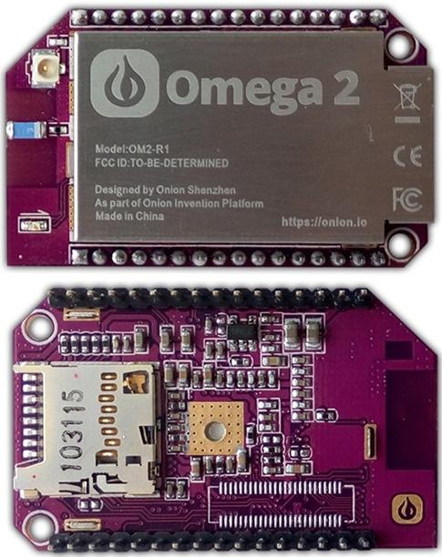 MP0101. Микрокомпьютер Omega 2 Plus (580 МГц, 128 DRAM, 32 FLASH)
