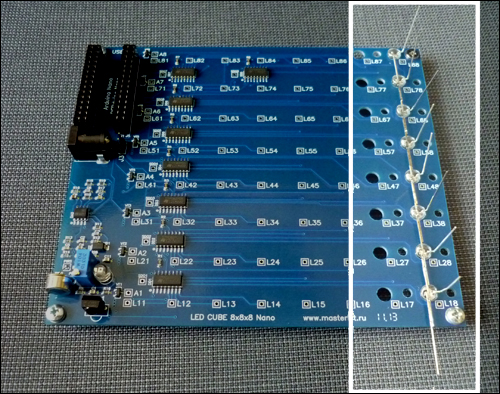 LED CUBE 8x8x8 Nano -      888.  Arduino Nano.