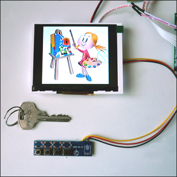 MP2904 -  4 TFT-LCD   320 x 240  .