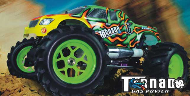 Tornado 1:8 / Monster  4WD RTR.           1:8    .