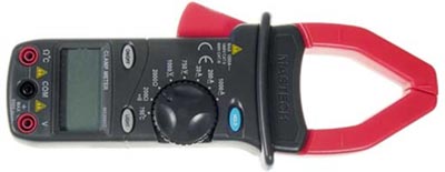 MS2001  клещи токоизмерительные цифровые ACA (ACV/DCV, сопротивление,прозвон)