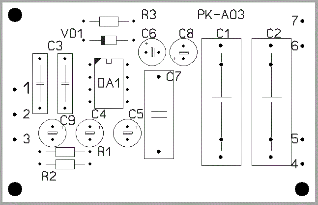 Радиоконструктор RS010. Фильтр НЧ для сабвуфера