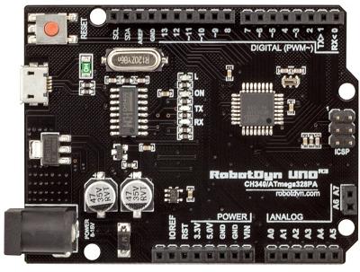 RC096. Arduino UNO R3 CH340G (ATmega168)