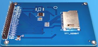 TFT01-3.2. 3,2" TFT  (320×240)    (touch screen)  Arduino