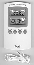 TM-972 комнатно-уличный MAX/MIN термометр с влажность