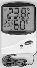 TM-986H комнатно-уличный MAX/MIN термометр с влажностью