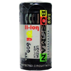  BOSSMAN LTD123A Li-Ion 3,0V 600mA 123A 2/50