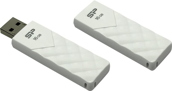 USB  16GB SILICON POWER Ultima U03 White
